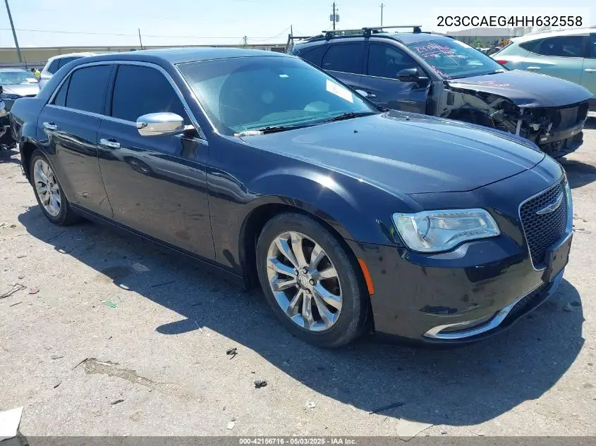 2017 Chrysler 300C VIN: 2C3CCAEG4HH632558 Lot: 42156716