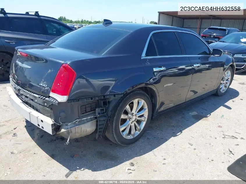 2017 Chrysler 300C VIN: 2C3CCAEG4HH632558 Lot: 42156716