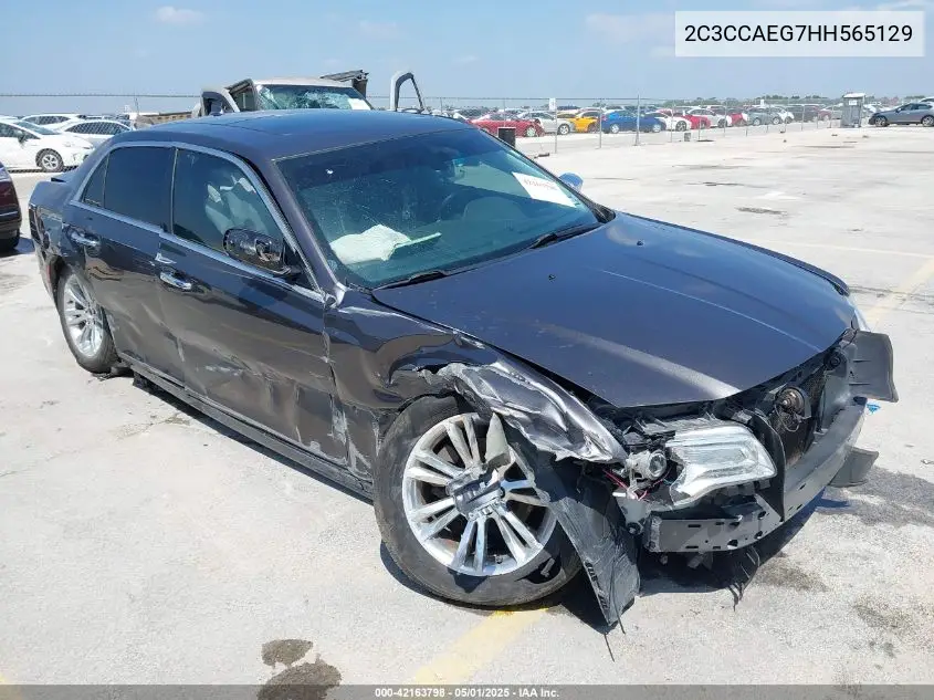 2017 Chrysler 300C VIN: 2C3CCAEG7HH565129 Lot: 42163798