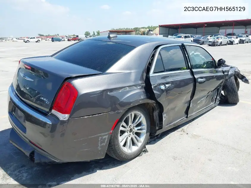 2017 Chrysler 300C VIN: 2C3CCAEG7HH565129 Lot: 42163798