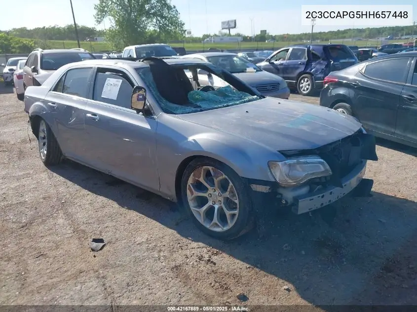 2017 Chrysler 300C Platinum VIN: 2C3CCAPG5HH657448 Lot: 42167889