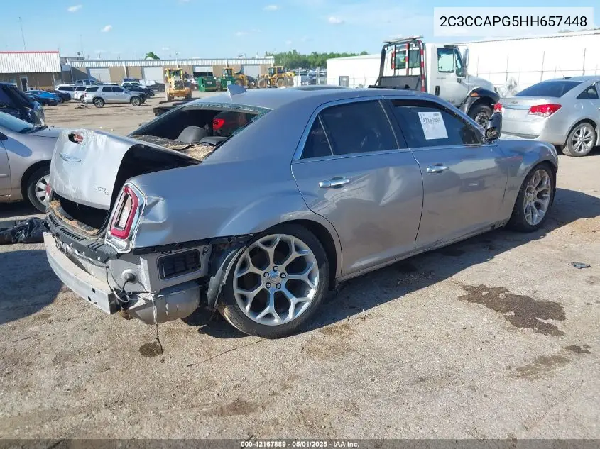 2017 Chrysler 300C Platinum VIN: 2C3CCAPG5HH657448 Lot: 42167889