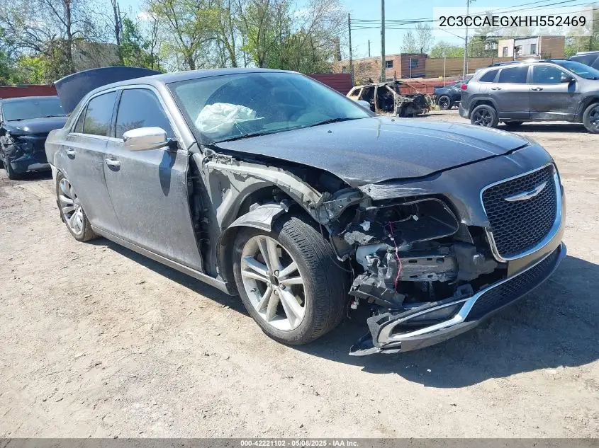 2017 Chrysler 300C VIN: 2C3CCAEGXHH552469 Lot: 42221102