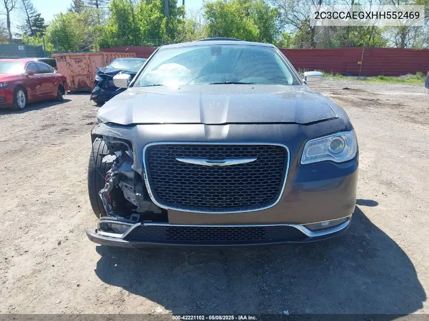 2017 Chrysler 300C VIN: 2C3CCAEGXHH552469 Lot: 42221102
