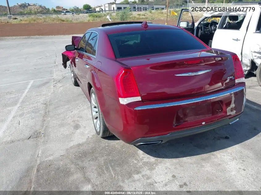2017 Chrysler 300C VIN: 2C3CCAEG8HH667779 Lot: 42494854