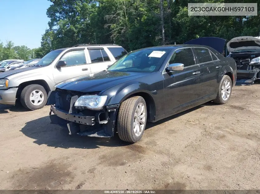 2017 Chrysler 300C Awd VIN: 2C3CCAKG0HH597103 Lot: 42497238