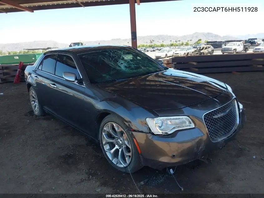 2017 Chrysler 300C Platinum VIN: 2C3CCAPT6HH511928 Lot: 42520412