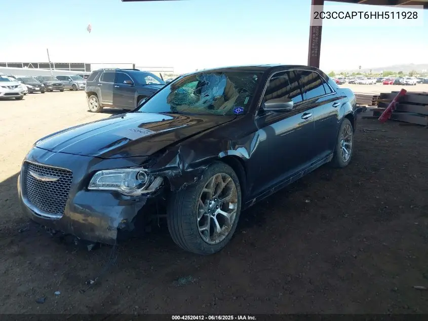 2017 Chrysler 300C Platinum VIN: 2C3CCAPT6HH511928 Lot: 42520412