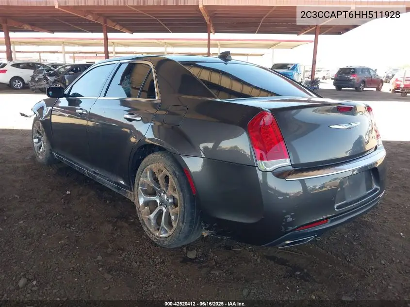 2017 Chrysler 300C Platinum VIN: 2C3CCAPT6HH511928 Lot: 42520412