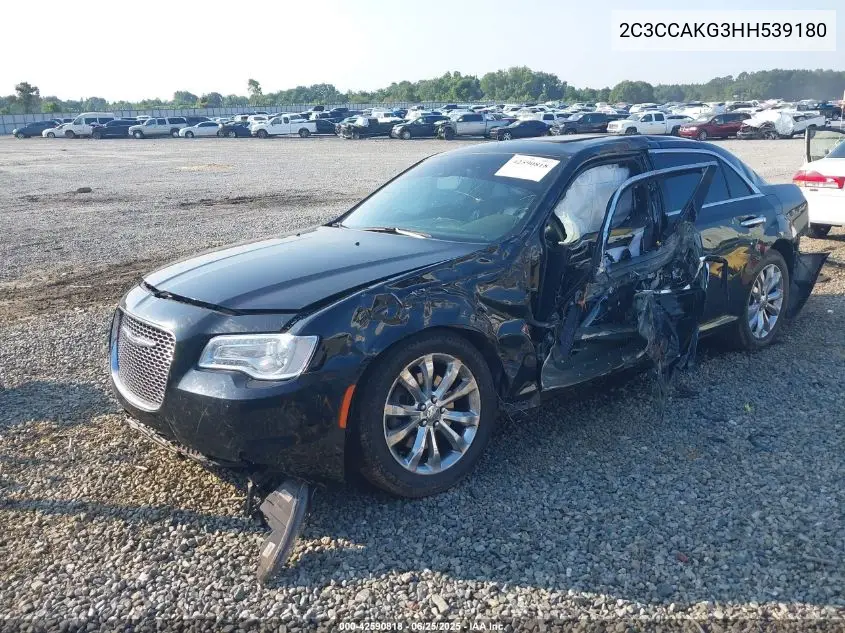 2017 Chrysler 300C Awd VIN: 2C3CCAKG3HH539180 Lot: 42590818