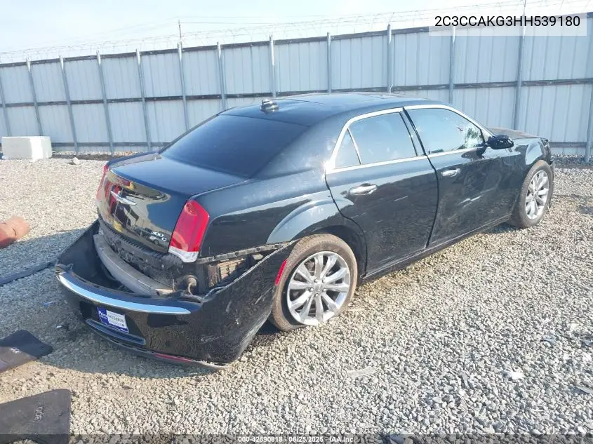 2017 Chrysler 300C Awd VIN: 2C3CCAKG3HH539180 Lot: 42590818