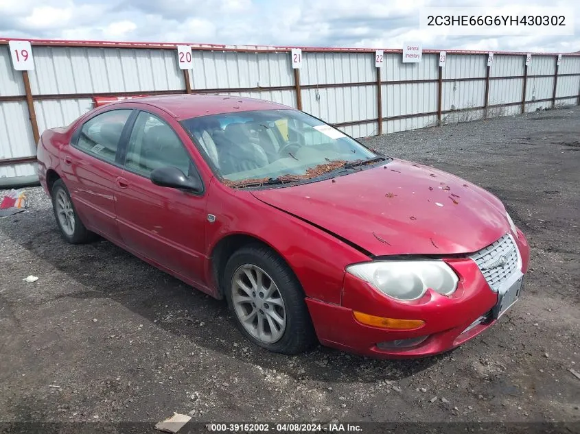 2000 Chrysler 300M VIN: 2C3HE66G6YH430302 Lot: 39152002