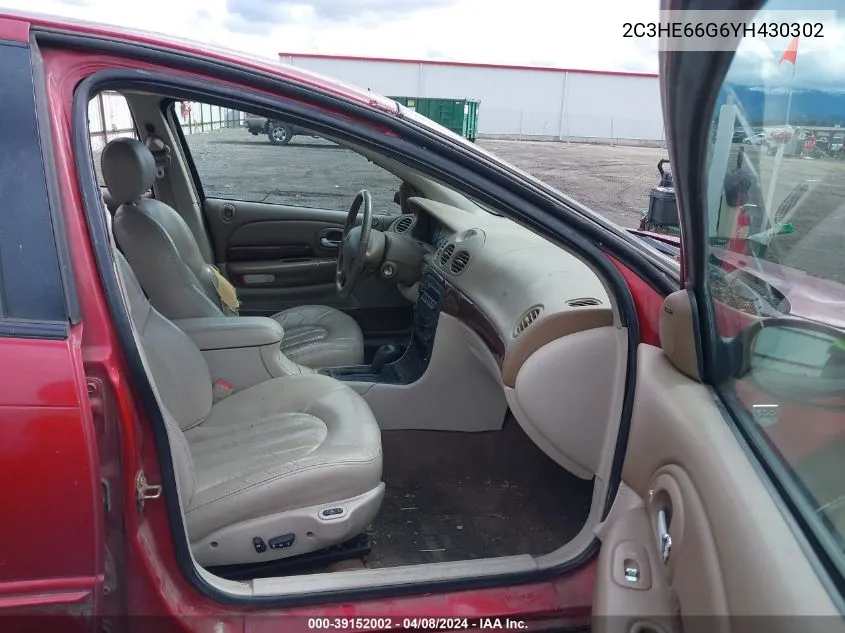 2000 Chrysler 300M VIN: 2C3HE66G6YH430302 Lot: 39152002