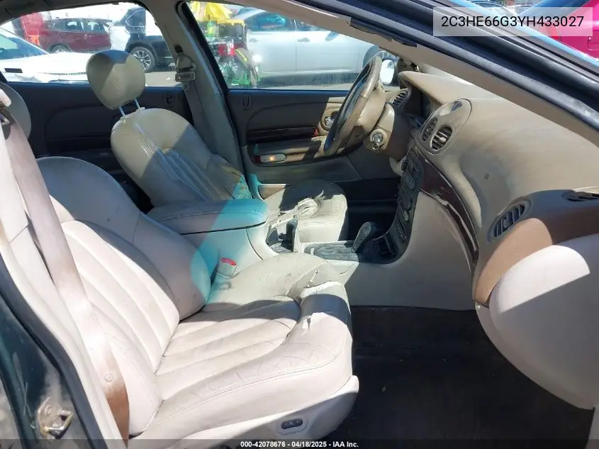 2000 Chrysler 300M VIN: 2C3HE66G3YH433027 Lot: 42078676