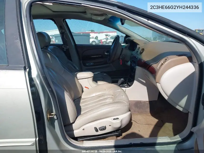 2000 Chrysler 300M VIN: 2C3HE66G2YH244336 Lot: 42139729
