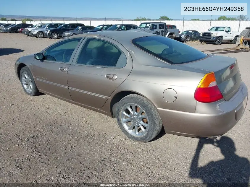 2000 Chrysler 300M VIN: 2C3HE66G4YH249358 Lot: 42322177