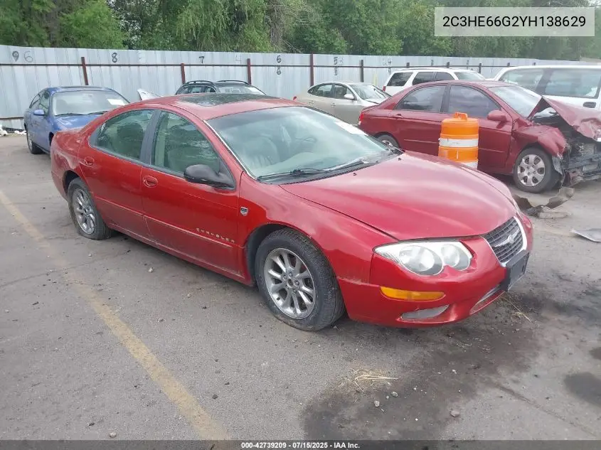 2000 Chrysler 300M VIN: 2C3HE66G2YH138629 Lot: 42739209