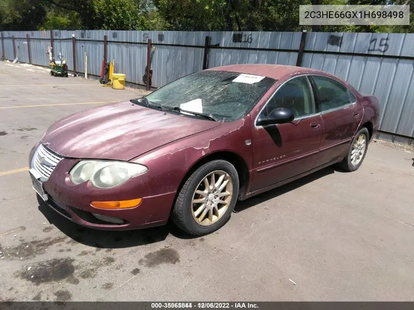 2001 Chrysler 300M VIN: 2C3HE66GX1H698498 Lot: 35065844