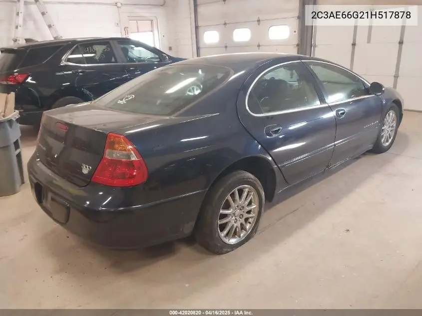 2001 Chrysler 300M VIN: 2C3AE66G21H517878 Lot: 42020820
