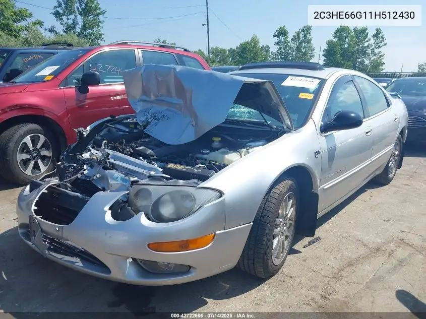 2001 Chrysler 300M VIN: 2C3HE66G11H512430 Lot: 42722666