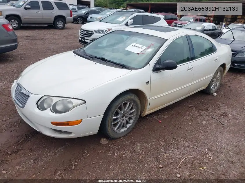 2002 Chrysler 300M VIN: 2C3AE66G92H132139 Lot: 42059478