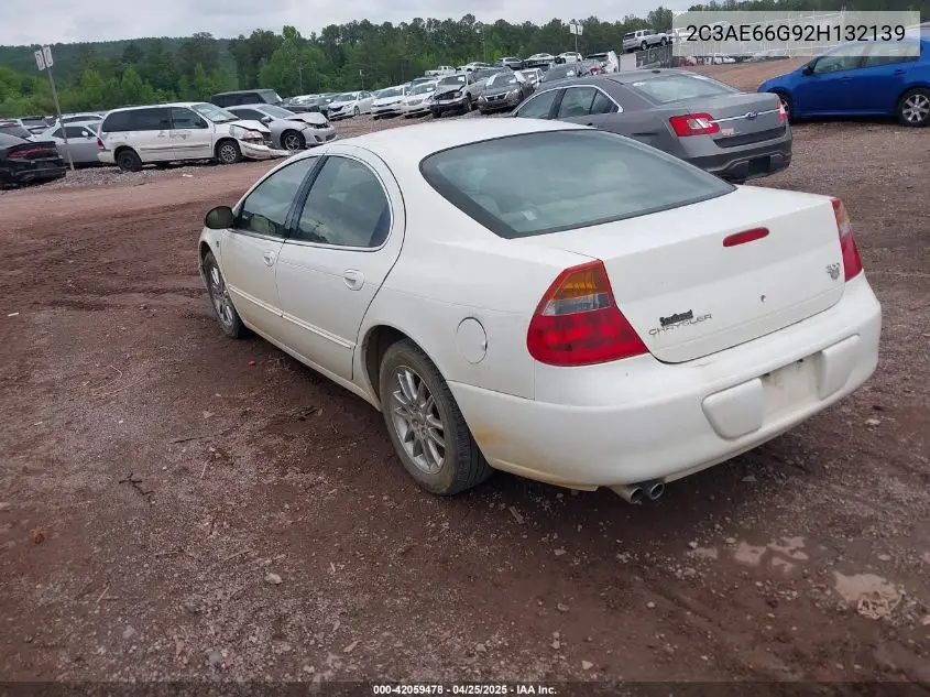 2002 Chrysler 300M VIN: 2C3AE66G92H132139 Lot: 42059478