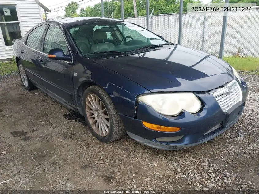 2002 Chrysler 300M Special Edition VIN: 2C3AE76K52H311224 Lot: 42219634