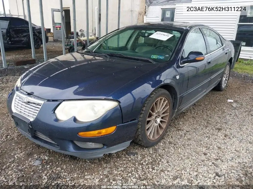 2002 Chrysler 300M Special Edition VIN: 2C3AE76K52H311224 Lot: 42219634