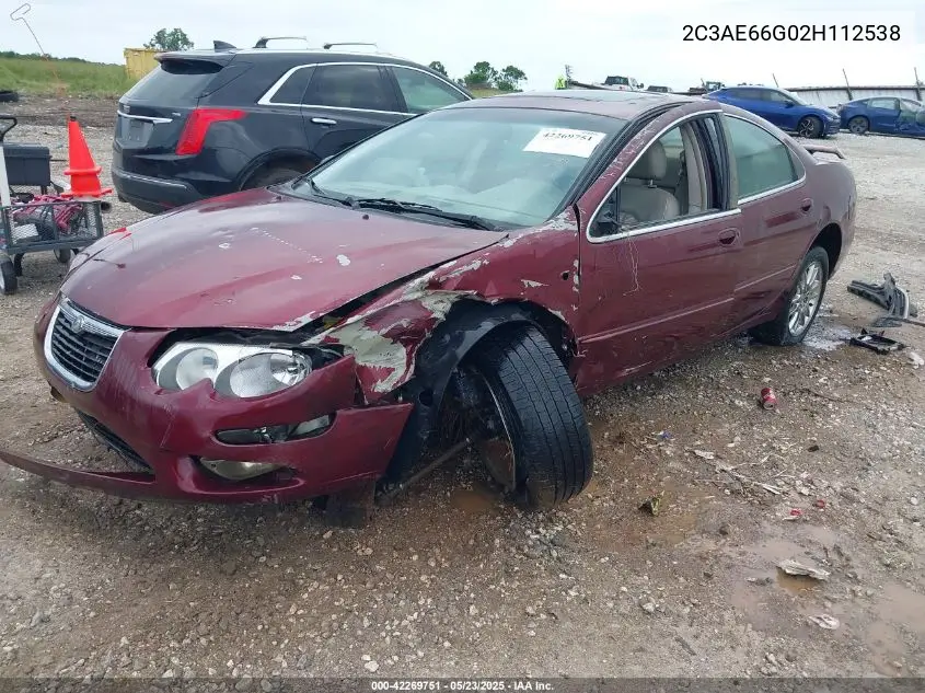 2002 Chrysler 300M VIN: 2C3AE66G02H112538 Lot: 42269751