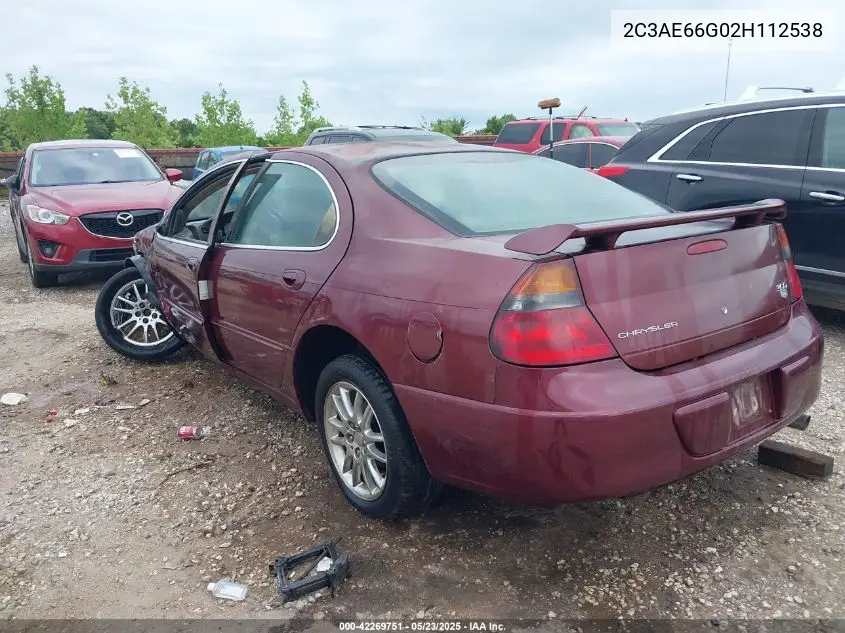 2002 Chrysler 300M VIN: 2C3AE66G02H112538 Lot: 42269751