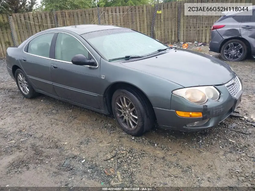2002 Chrysler 300M VIN: 2C3AE66G52H118044 Lot: 42314207