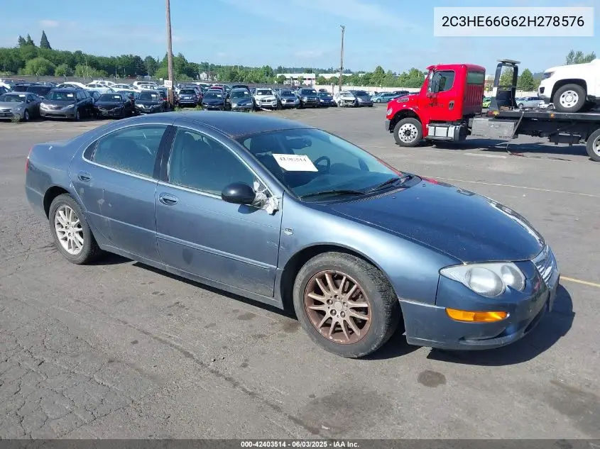2002 Chrysler 300M VIN: 2C3HE66G62H278576 Lot: 42403514