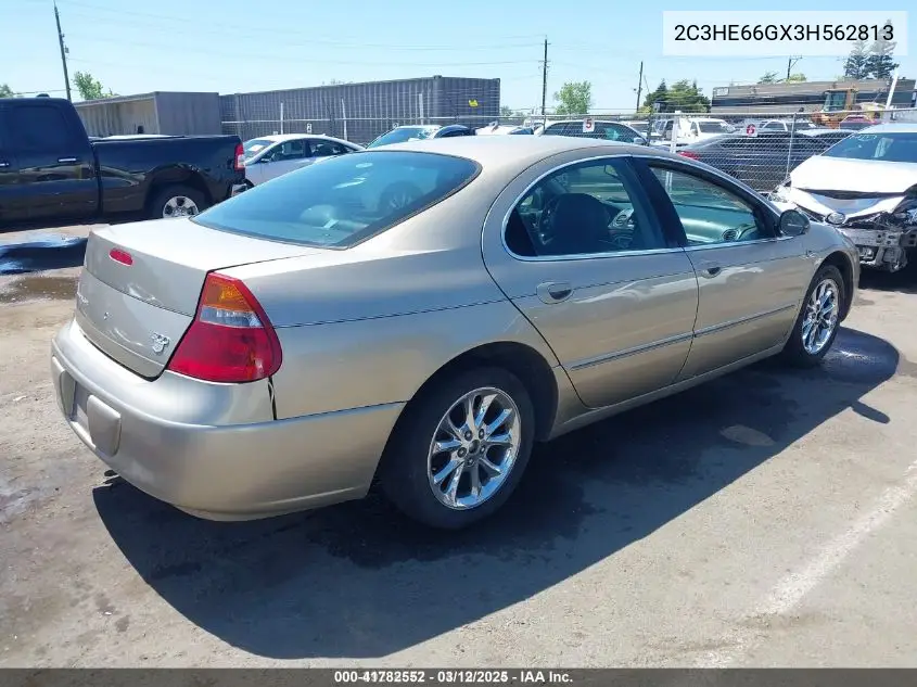 2003 Chrysler 300M VIN: 2C3HE66GX3H562813 Lot: 41782552