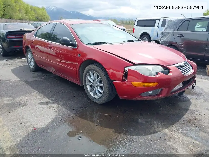 2003 Chrysler 300M VIN: 2C3AE66G83H567901 Lot: 42046395