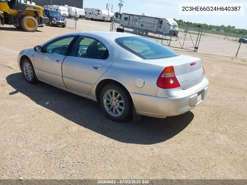 2004 Chrysler 300M VIN: 2C3HE66G24H640387 Lot: 30064682