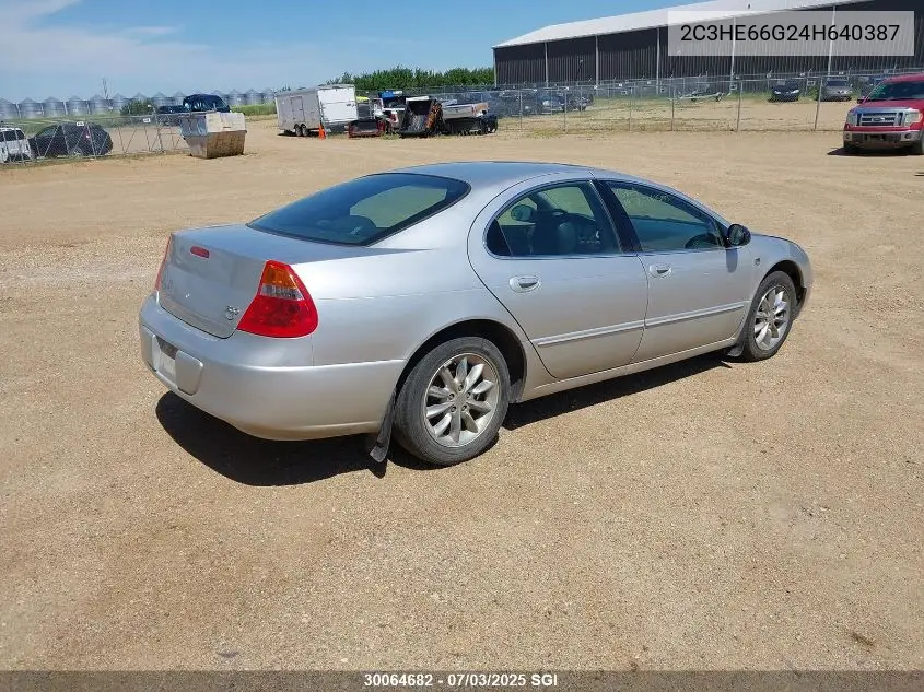 2004 Chrysler 300M VIN: 2C3HE66G24H640387 Lot: 30064682