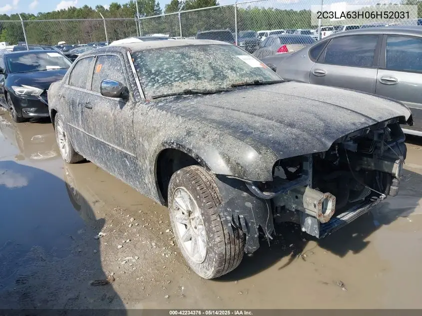 2006 Chrysler 300M VIN: 2C3LA63H06H52031 Lot: 42234376
