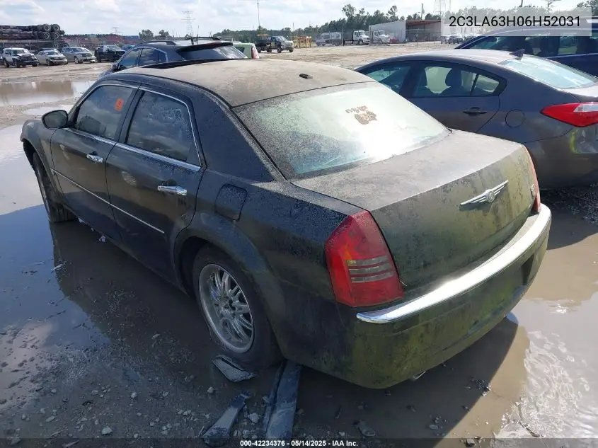 2006 Chrysler 300M VIN: 2C3LA63H06H52031 Lot: 42234376