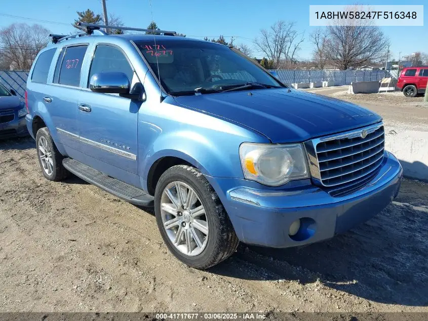 2007 Chrysler Aspen Limited VIN: 1A8HW58247F516348 Lot: 41717677