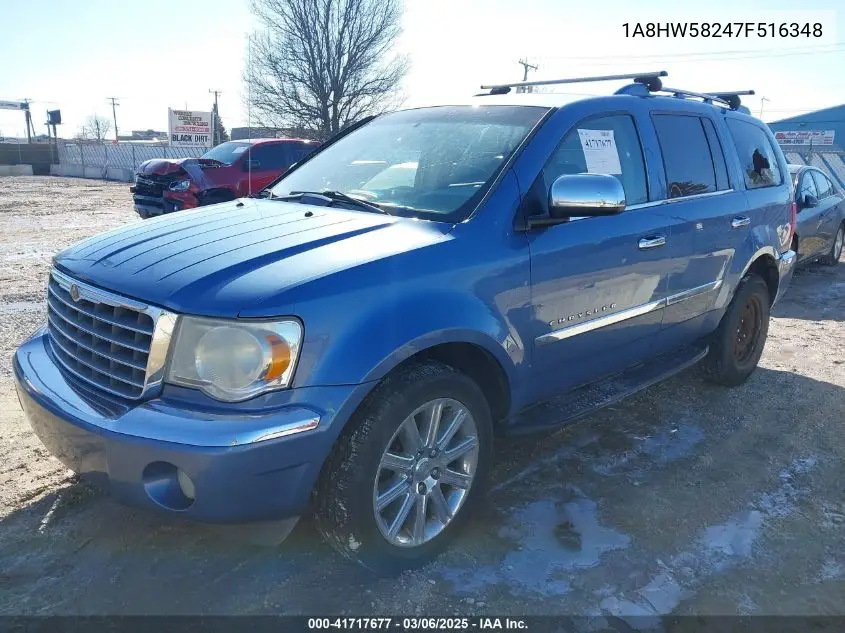 2007 Chrysler Aspen Limited VIN: 1A8HW58247F516348 Lot: 41717677
