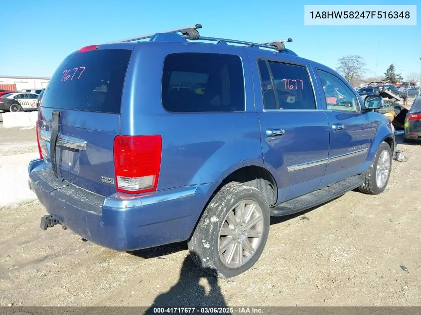 2007 Chrysler Aspen Limited VIN: 1A8HW58247F516348 Lot: 41717677
