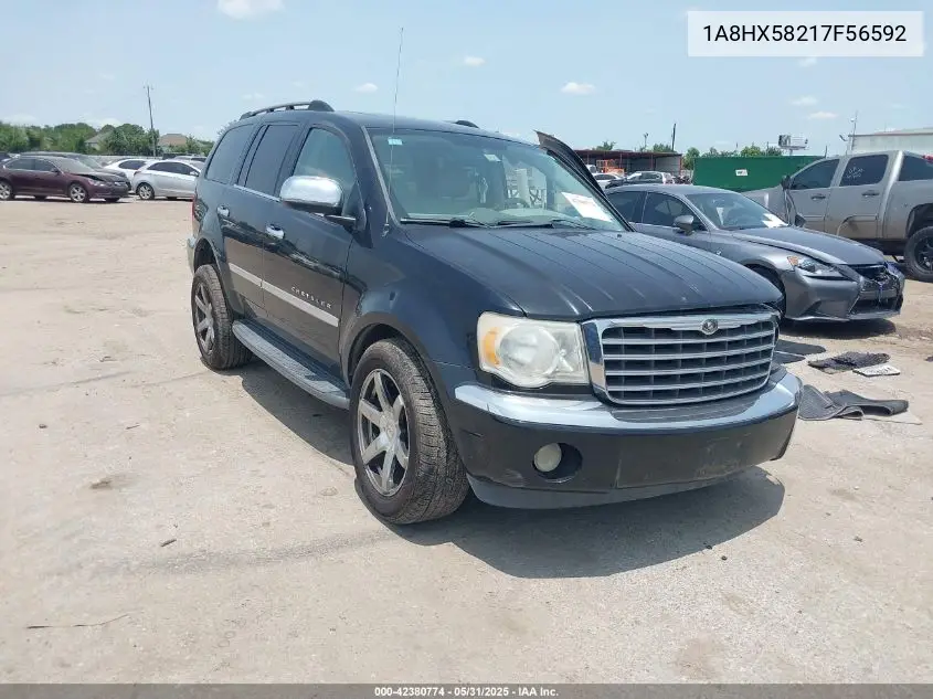 2007 Chrysler Aspen Limited VIN: 1A8HX58217F56592 Lot: 42380774
