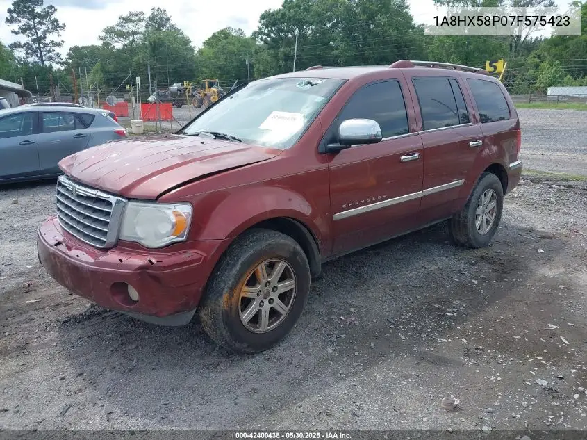 2007 Chrysler Aspen Limited VIN: 1A8HX58P07F575423 Lot: 42400438
