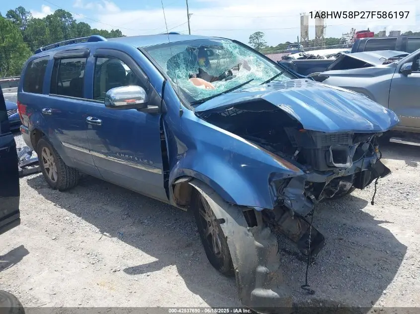 2007 Chrysler Aspen Limited VIN: 1A8HW58P27F586197 Lot: 42537690