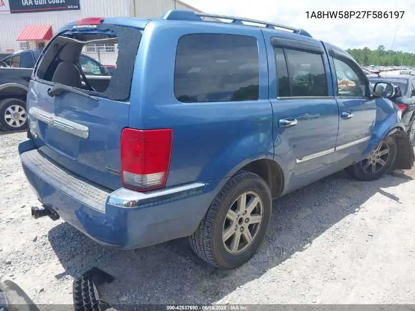 2007 Chrysler Aspen Limited VIN: 1A8HW58P27F586197 Lot: 42537690