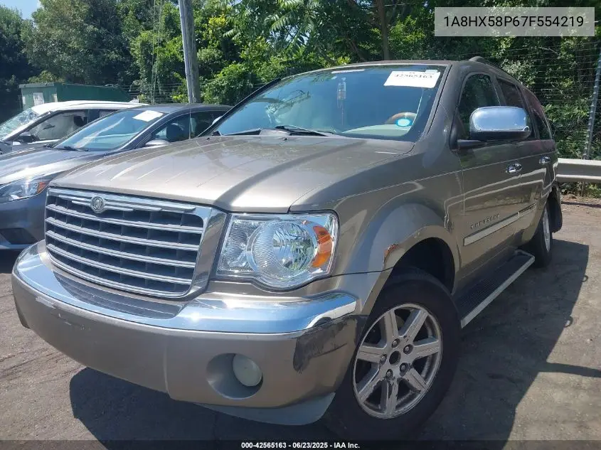 2007 Chrysler Aspen Limited VIN: 1A8HX58P67F554219 Lot: 42565163