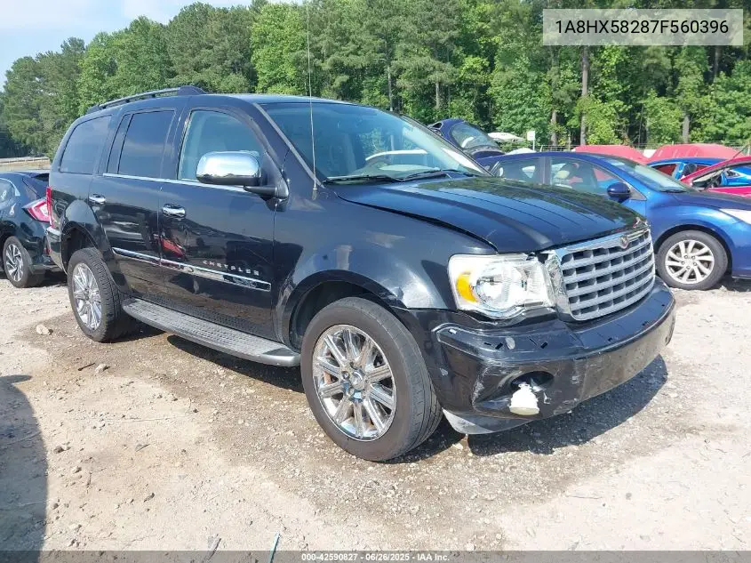 2007 Chrysler Aspen Limited VIN: 1A8HX58287F560396 Lot: 42590827