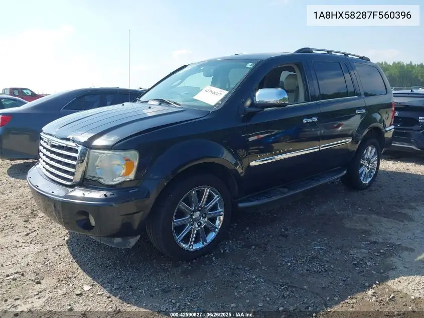 2007 Chrysler Aspen Limited VIN: 1A8HX58287F560396 Lot: 42590827