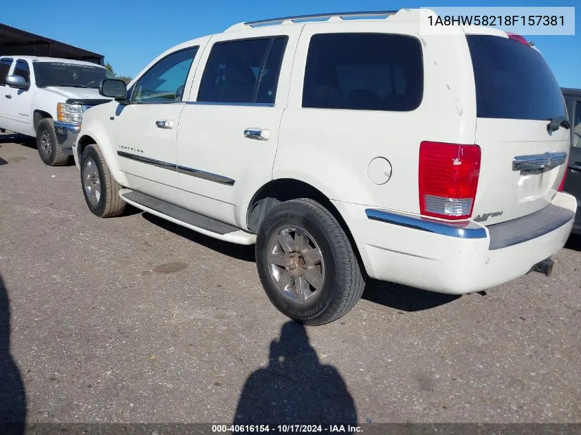 2008 Chrysler Aspen Limited VIN: 1A8HW58218F157381 Lot: 40616154