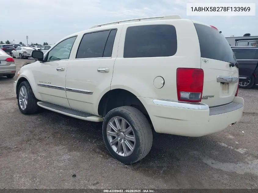 2008 Chrysler Aspen Limited VIN: 1A8HX58278F133969 Lot: 42359453